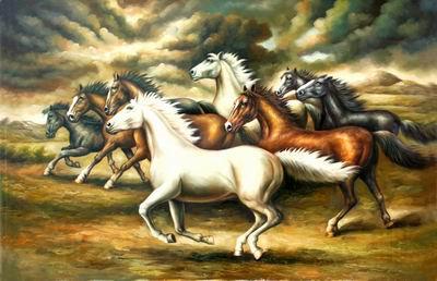 unknow artist Horses 051 Spain oil painting art